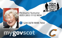 'mygovscot' card